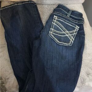 Ariat Dark Blue Boot Cut Jeans for Women